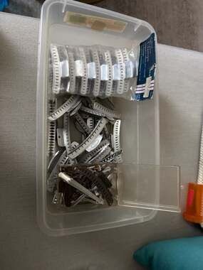 Large Lot of Vintage Aluminum Hair Wave Clamps and Metal Finger Wave Clips multi